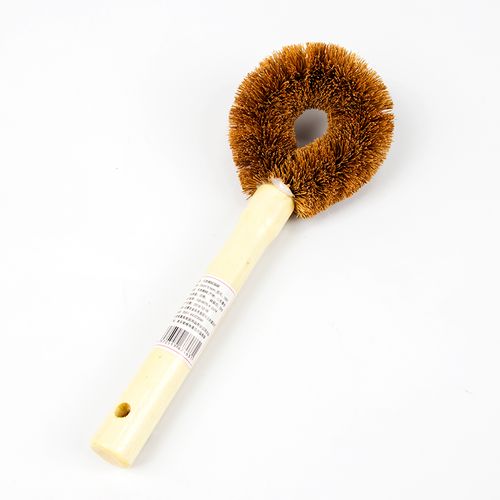 刷鍋神器洗鍋刷子天然椰棕鍋刷不粘油刷加長柄清潔刷廚房家用鍋刷