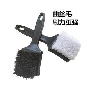 熱銷汽車輪胎輪轂清洗刷 曲絲發(fā)動(dòng)機(jī)清潔毛刷 腳墊清理毛刷定制